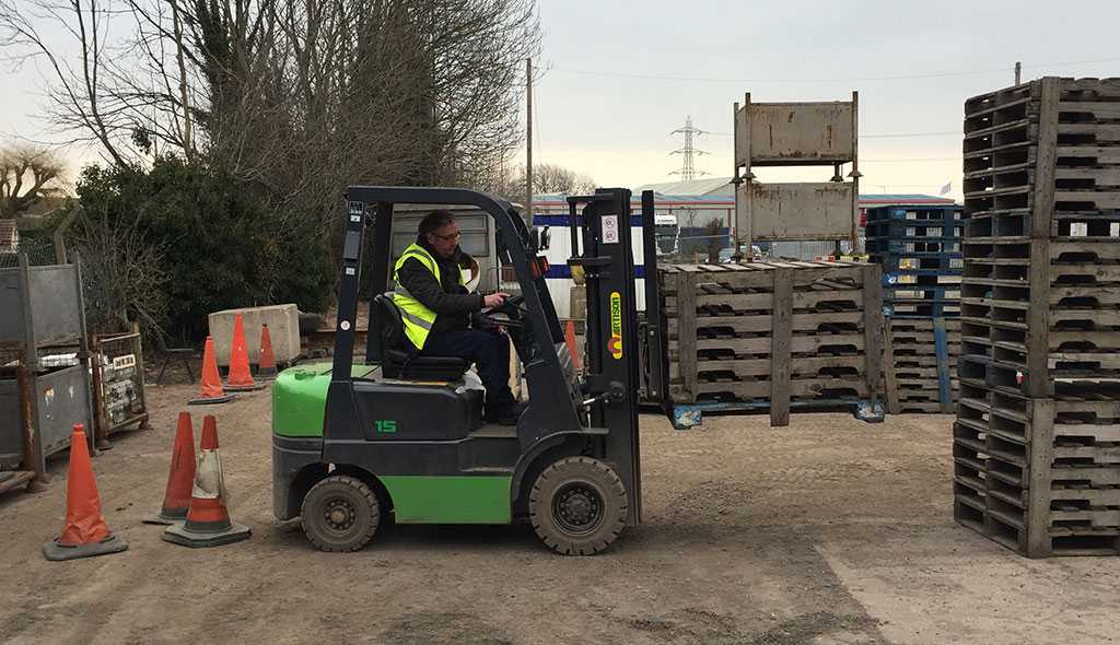 counterbalance forklift licence