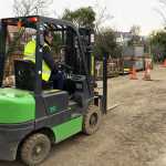 Driving a Counter Balance Forklift