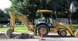 backhoe excavator