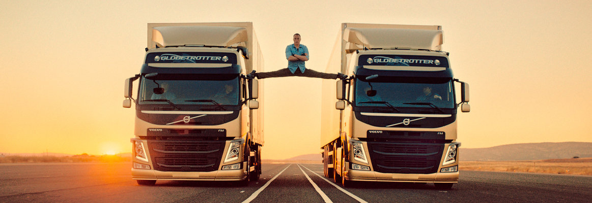 The Van Damme Split © AB Volvo