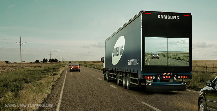 The Samsung Safety Truck © SAMSUNG